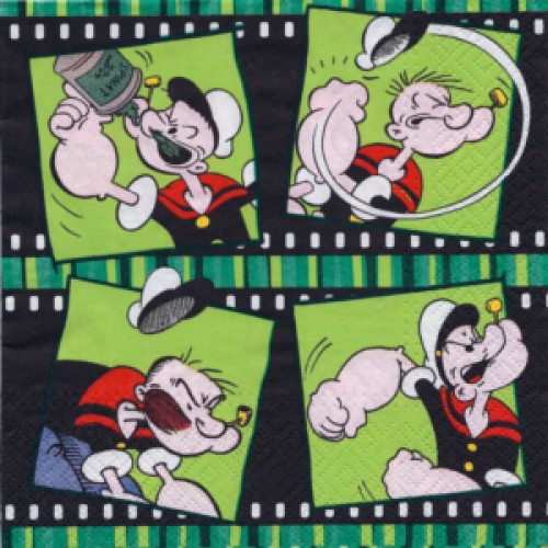 Szalvéta Classic Comic Popeye