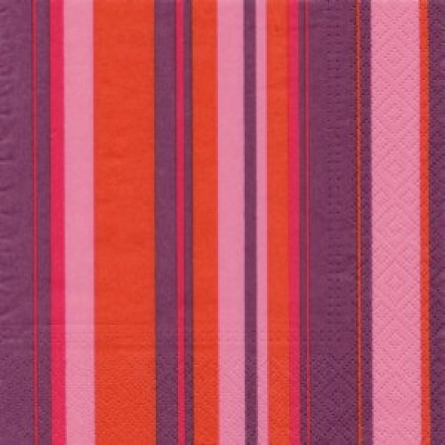 Szalvéta Purple Stripes